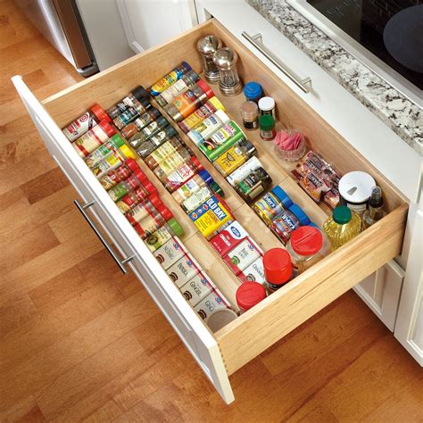 spice tray drawer insert